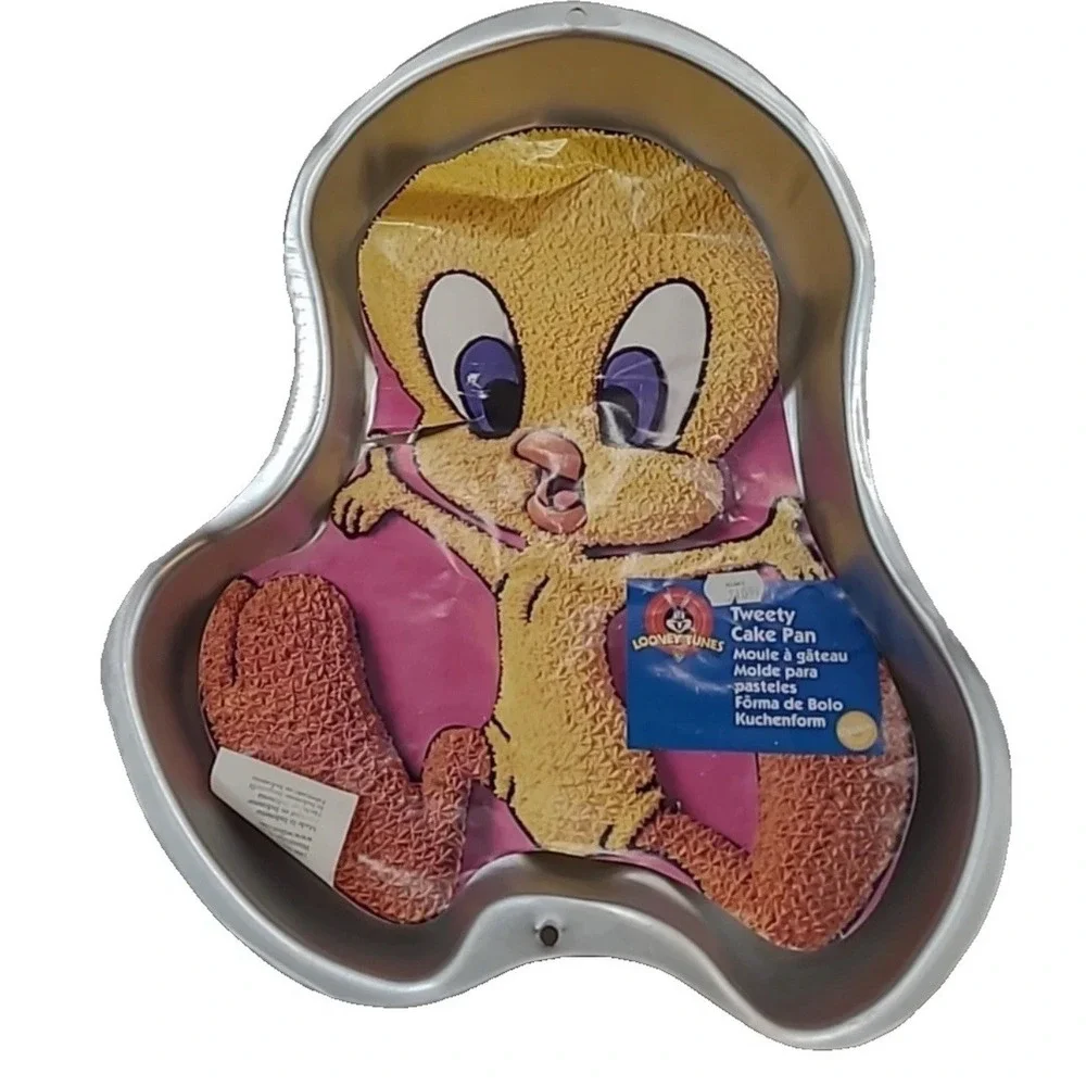 Tweety Bird 1998 Cake Pan Looney Toons Wilton Vintage 2105-3201 Warner Bros